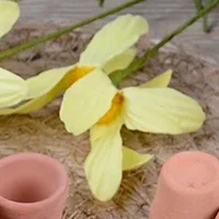 

12 шт. кукольный домик 1:12 миниатюрный цветочный горшок ручной работы из красной глины для сада и дома