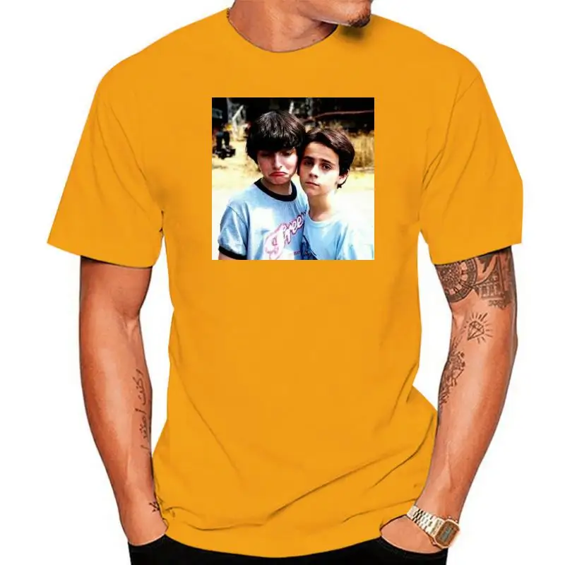 New Finn Wolfhard & Jack Grazer Mens T-shirt Black