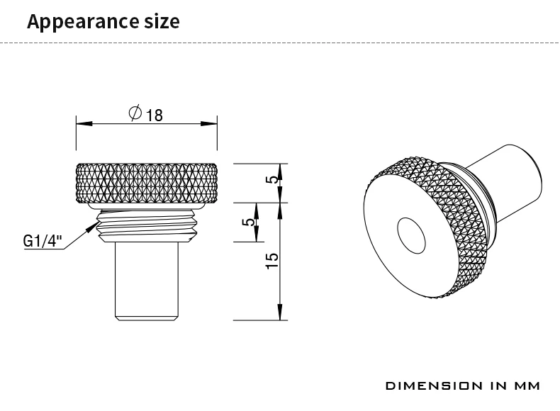 BARROW-Sensor de temperatura de refrigeración por agua para ordenador, accesorios de bloqueo de enchufe de agua, G1/4 \