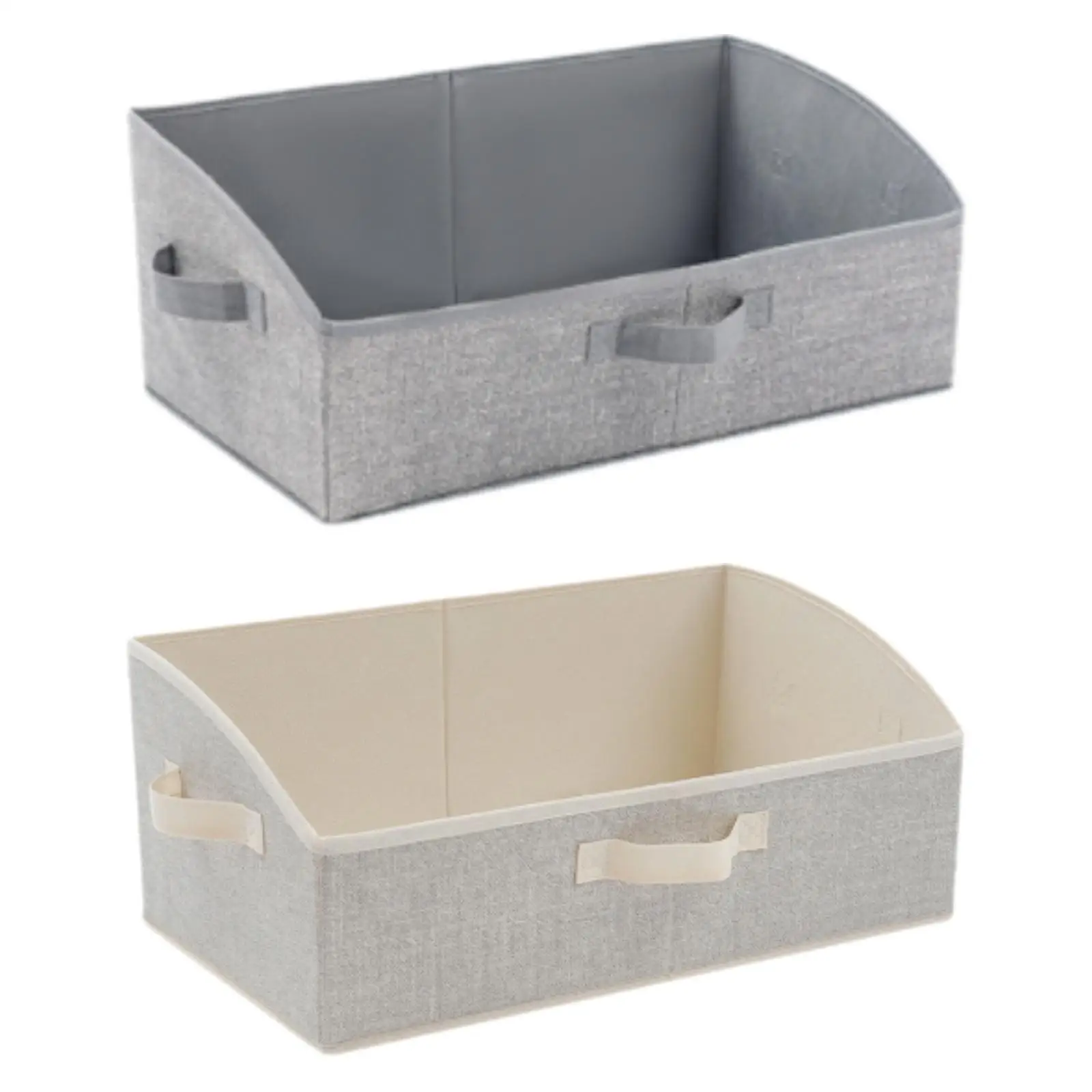 Laundry Room Organizer Foldable Laundry Basket Non Woven Clothes Storage Bin for Home Wardrobe Organization