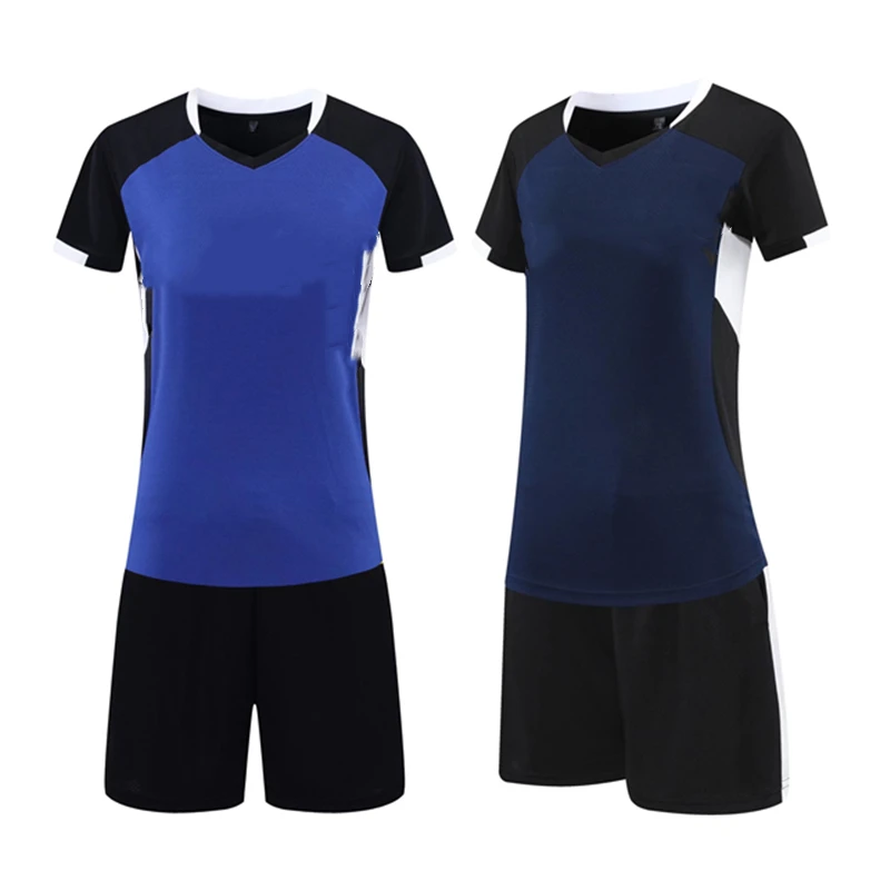 Short Sleeve Volleyball Uniform Men Volleyball Shirt Pocket Shorts Kit Training Wear Volleyball Jersey Running Set Track Suit