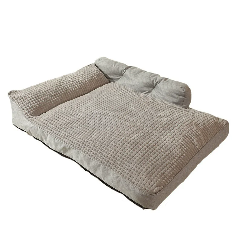 

Dog Bed Sofa Big Size Pet Mattress Couch Sleeping Bed Cushion with Removable Washable Cover Soft Sponge Foam