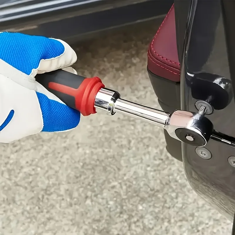 

This set contains 53 pieces of stainless steel multi-functional repair tools, suitable for automotive, bicycle, and motorcycle r