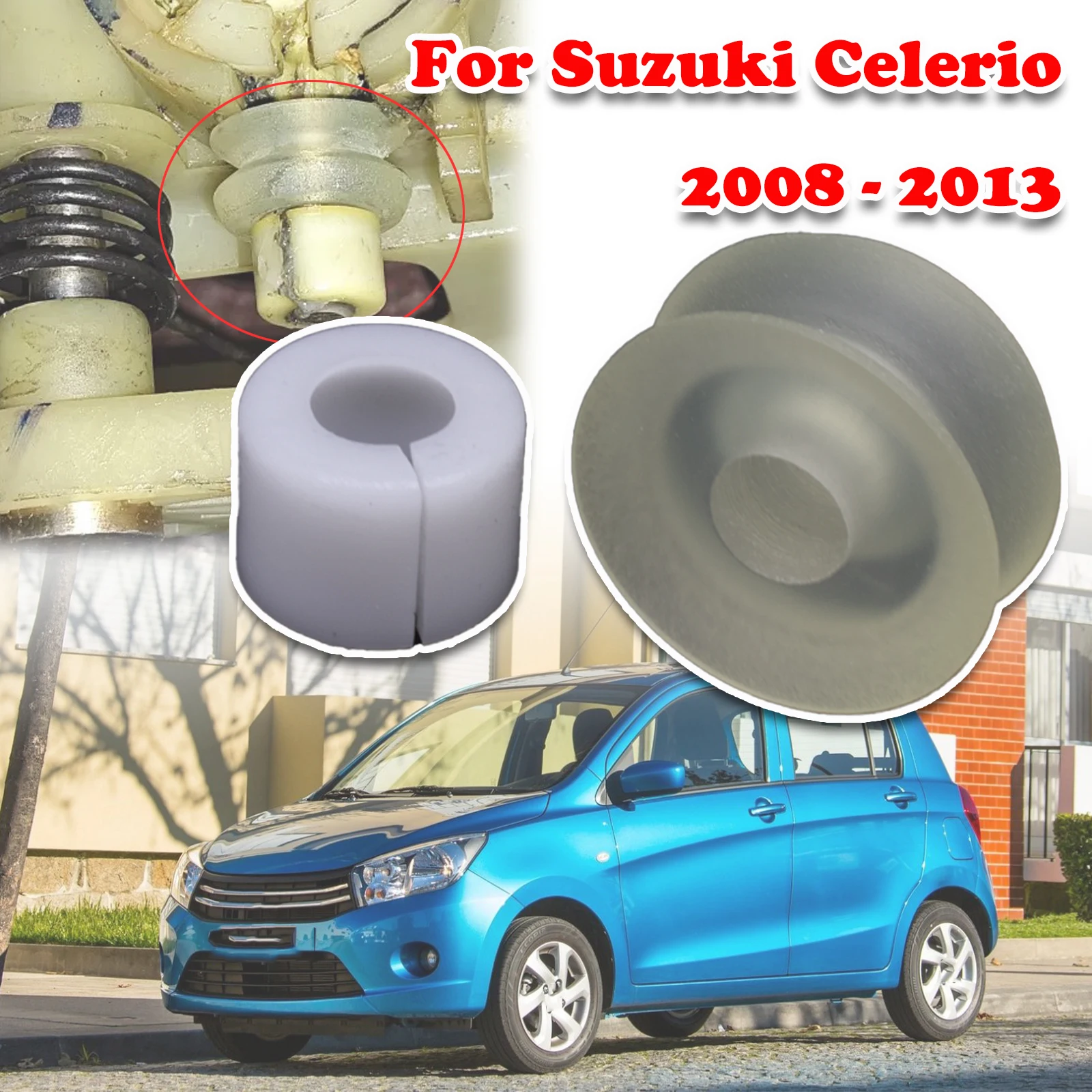 For Suzuki Celerio Manual Gearbox Repair Kit Shifter Linkage Selector Bearing Pivot Bushing Sleeve Grommet Replacement Parts