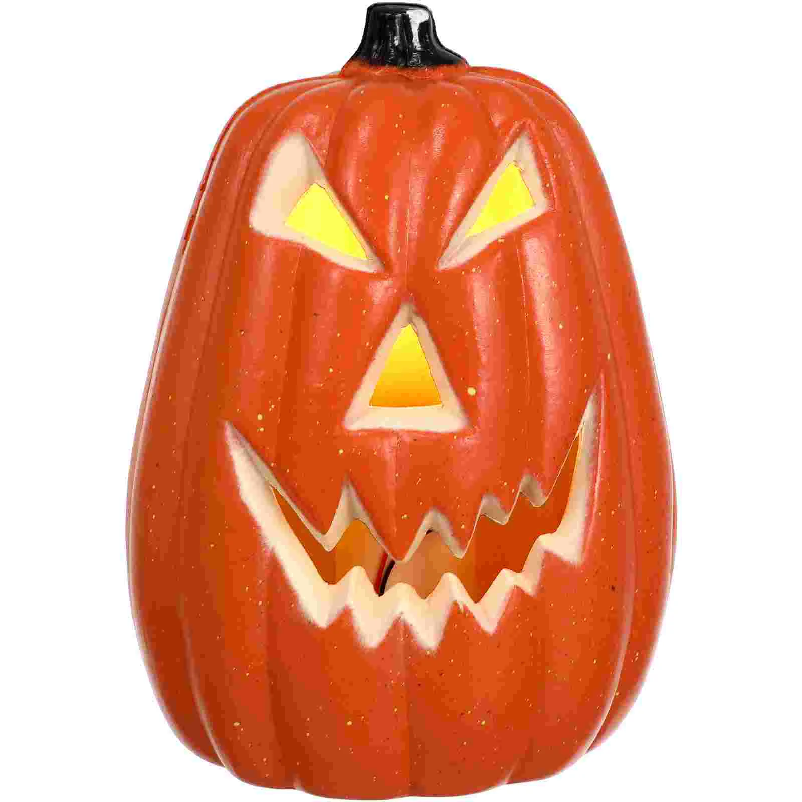 LED Jack-o-lantern Fall outside Decor Lamp for Halloween Pumpkin Artificial Outdoor Household