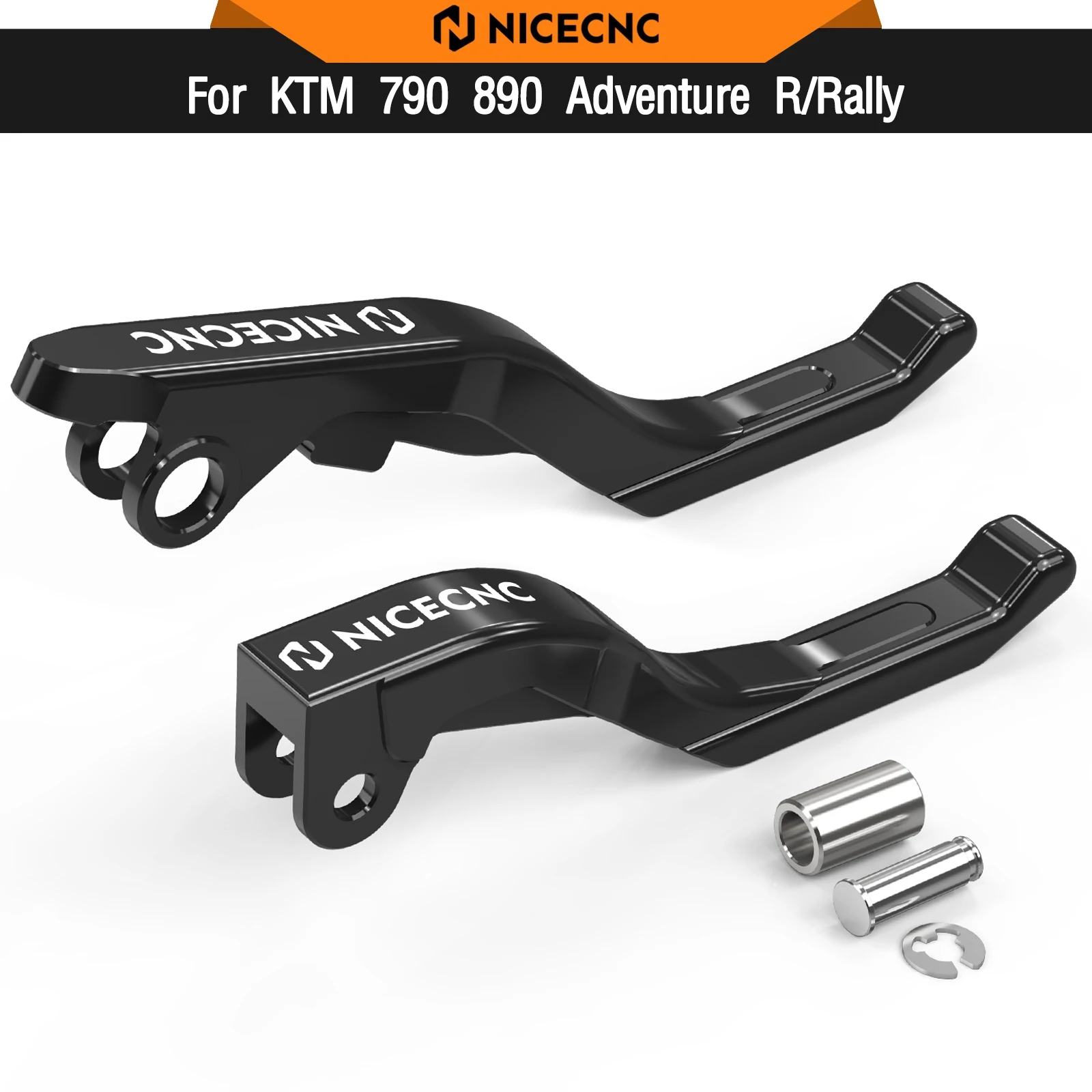

For KTM 790 890 Adventure 2019-2024 Short Brake Lever Clutch Lever For Husqvarna Norden 901 2022-2024 790 890 Adventure R/Rally