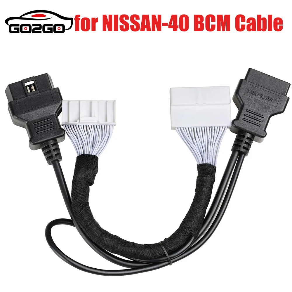 OBDSTAR For Nissan 40 BCM Cable Gateway Converter for X300 DP PLUS/ X300 PRO4/ X300 DP Key Master