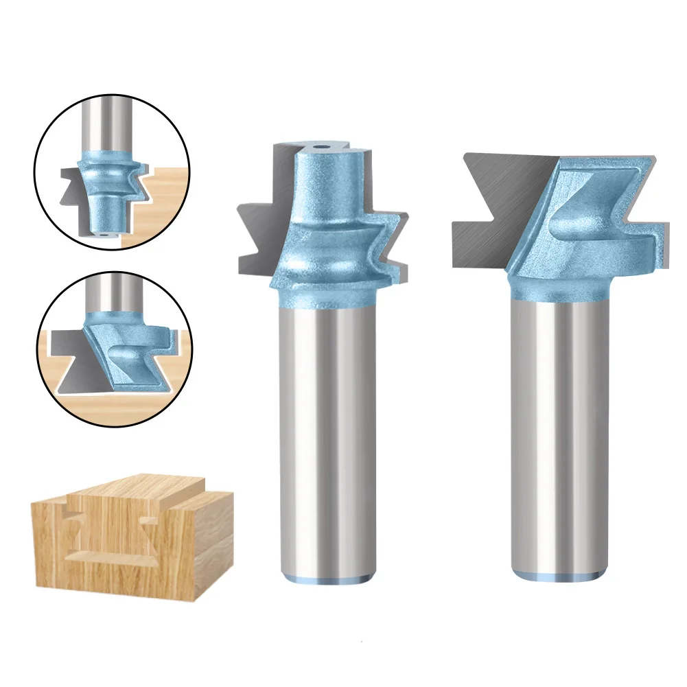 

Фреза Fresas Para Tupia De Madeir 8 мм, 12 мм, 1/2 дюйма, хвостовик со спиральным шипом, деревообрабатывающий резак, фреза Fresas Para