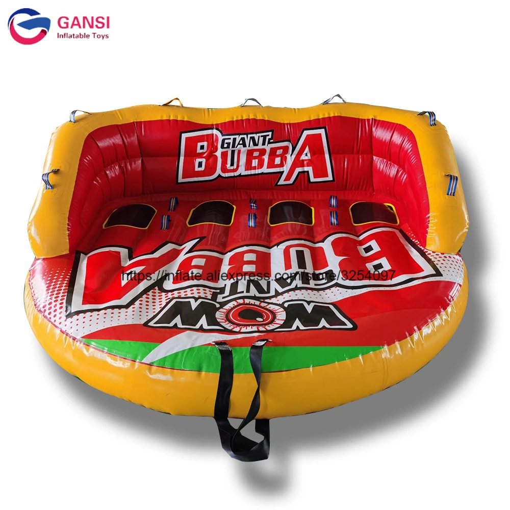 

Wholesale inflatable water toys floating ski boat heavy duty inflatable towable tube sofa with high quality