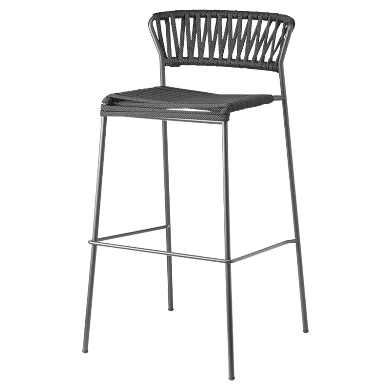 Aanpasbare Outdoor Rope Bar Chair Binnenplaats Bar