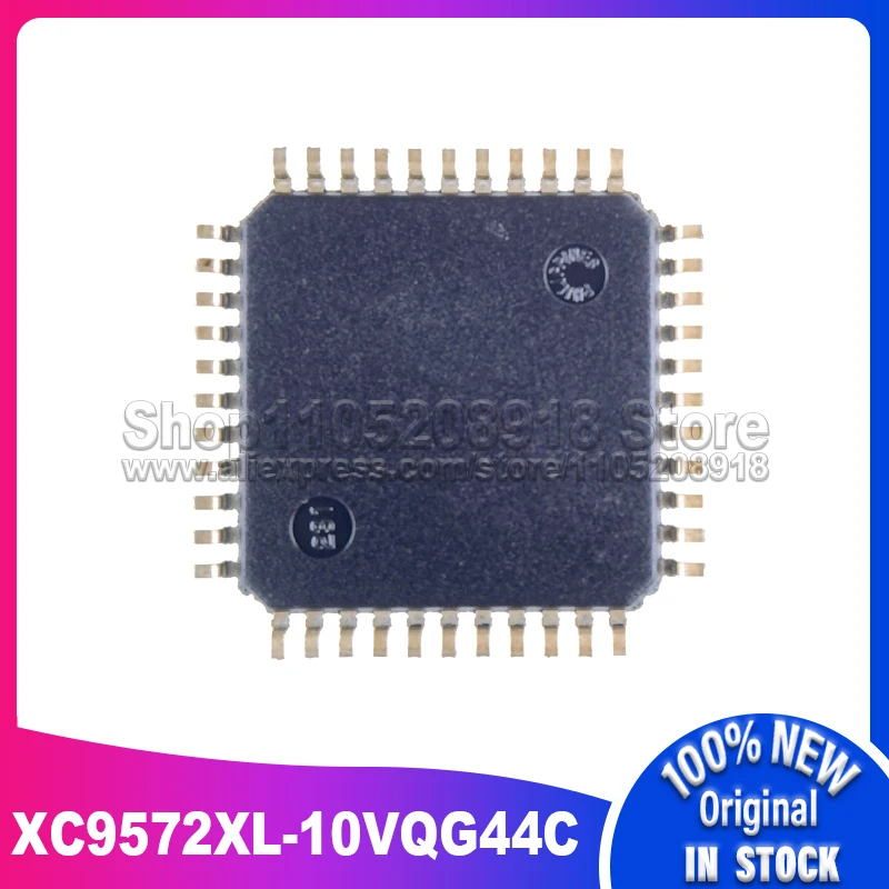 5 PZ/LOTTO XC9572XL-10VQG44C XC9572XL-VQG44 XC9572XL-10VQ44C XC9572XL QFP44100% Nuovo magazzino Spot