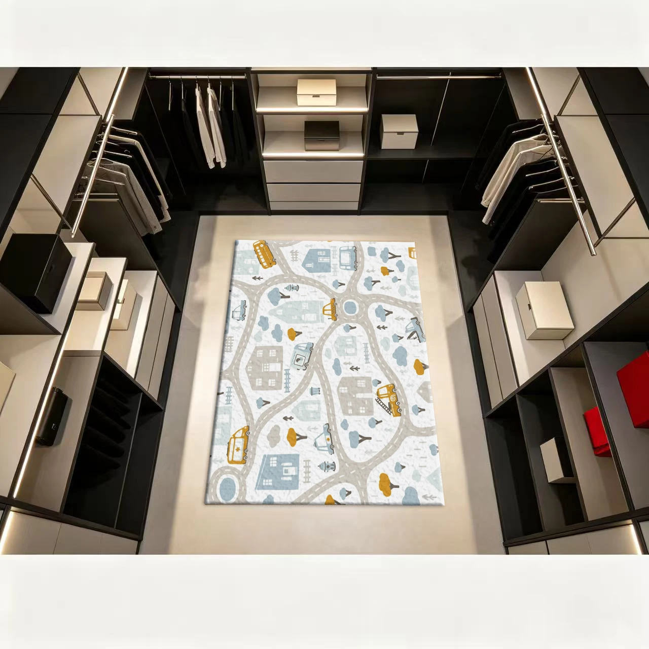 City Traffic Map Car House Kid - đánh giá và giá Kids Education Room