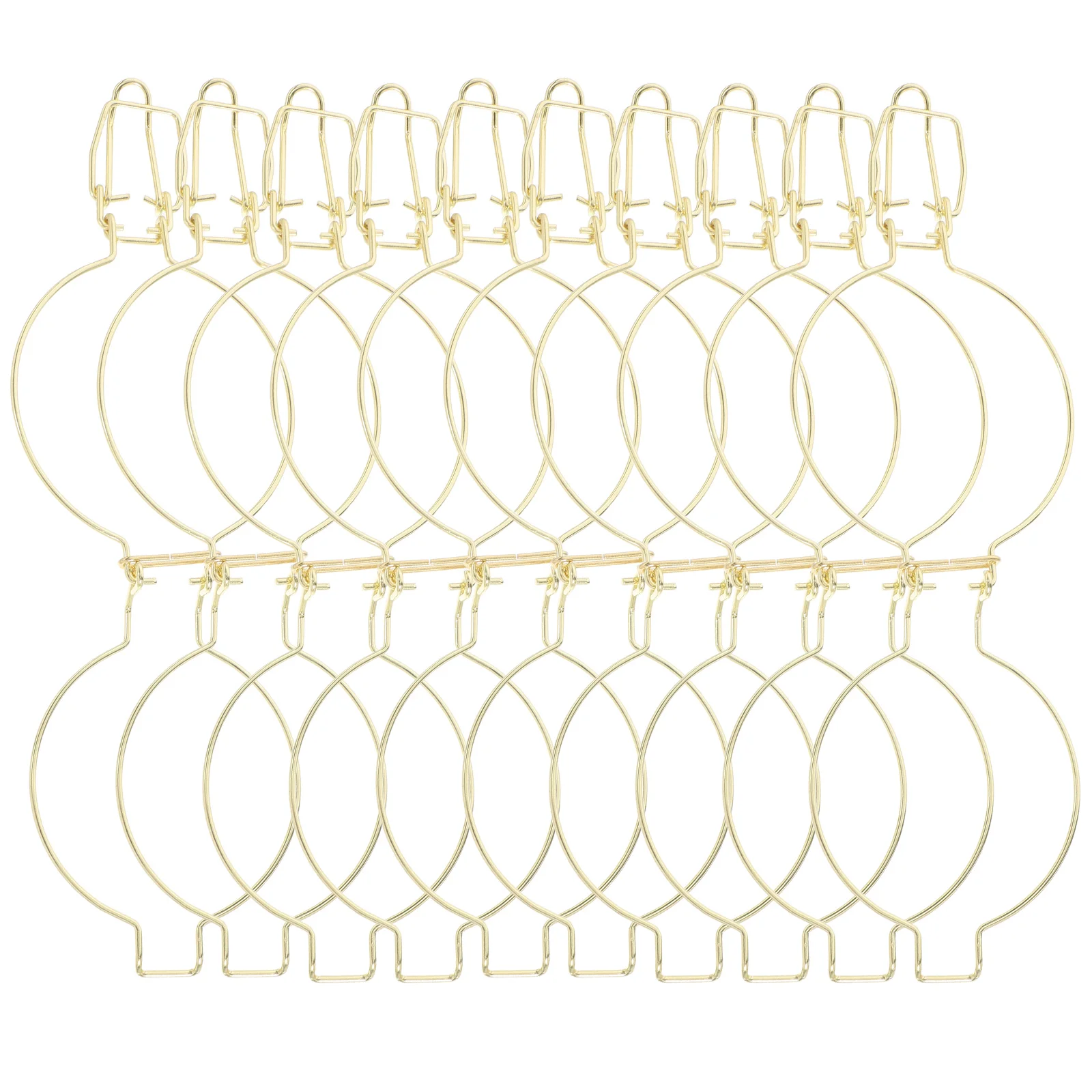 

10 Pcs Sealing Buckle Can Canister Wire Clips Storage Stainless Steel Glass Sealed
