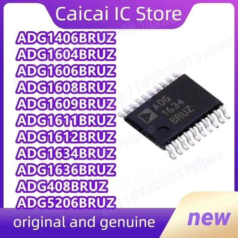 

ADG1406BRUZ ADG1604BRUZ ADG1606BRUZ ADG1608BRUZ ADG1609BRUZ ADG1611BRUZ ADG1612BRUZ ADG1634BRUZ 1636BRUZ 408BRUZ 5206BRUZ 1 шт.