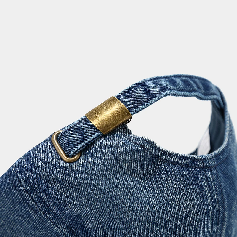 Baseball Cap Denim Jeans Latter OK Hat Men Women Summer Sun Protection Accessory For Golf Climb Fishing Outdoor Sports Spring