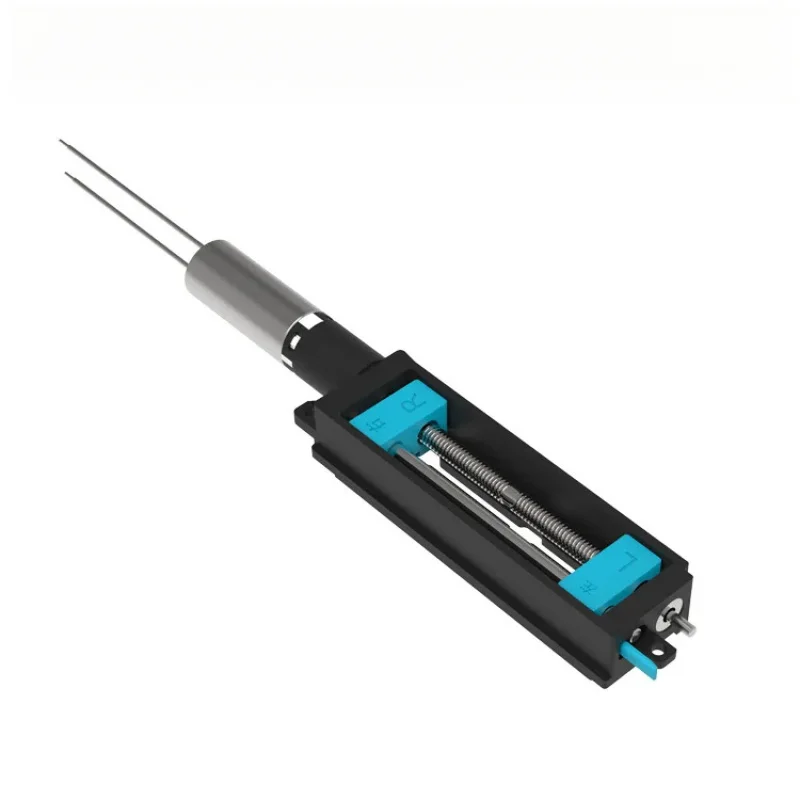 Motor elétrico em miniatura vr pupila ajuste de distância telescópica push rod linear alternativo precisão drive stepper