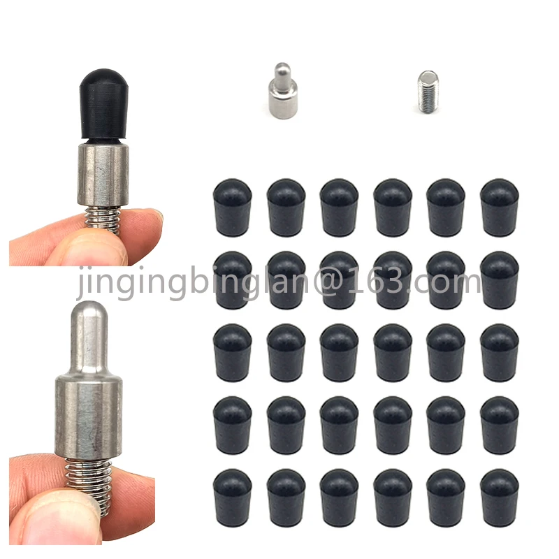 

Rubber Tips for Tapper Down Tools With Adapter M8 Screw Car Dent Repair Hail Dent Removal Tools