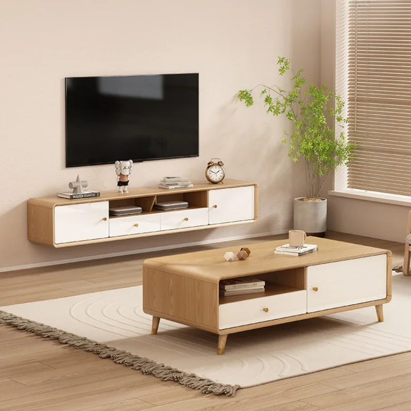 Wood Tv Stand Cradle Furniture Living Room Holder Cabinet Cabinets Table Home Television Tables Stands Tv Kast Bedroom Pedestal