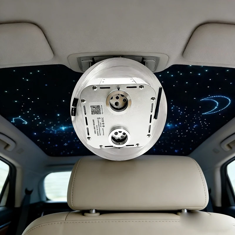 

Wapp Волоконно-оптический двигатель с эффектом звездного неба, потолочный светодиодный горячий мерцающий RGBW Bluetooth автомобильные фонари, все оптоволоконные кабели