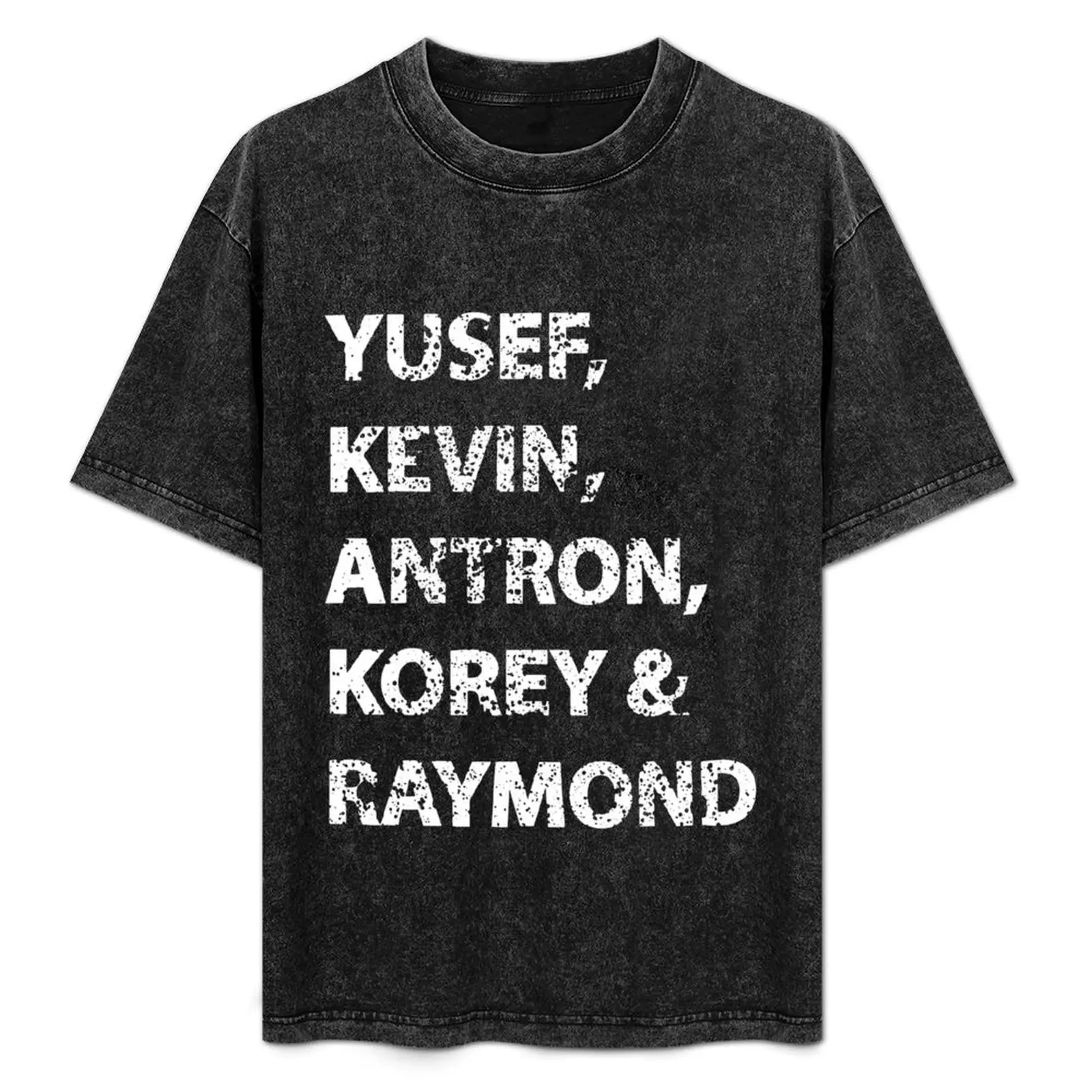 

Central Park Five Diamond Yusef,kevin, Antron,korey T-Shirt Sweat Absorbing Sports Tee Shirt