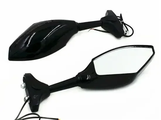 

Smoke Motorbike Motorcycle Sport Racing Side Review Turn Signal Mirror Custom
