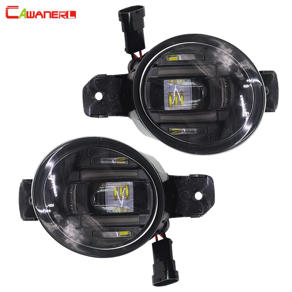 

2 X H11 Car LED Fog Light DRL Daytime Running Lamp Accessories For Renault Koleos Master Clio Espace Laguna Modus Wind Vel Satis