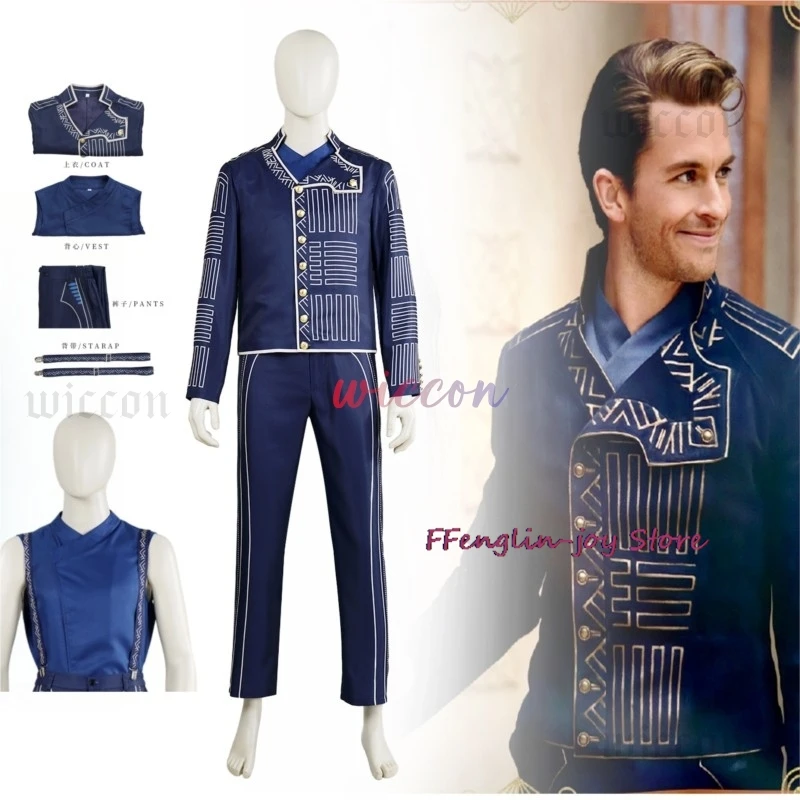 

Wicked Fiyero Косплей Принц Фильм Wicked Костюм Взрослых Мужчин Военный Офицер Униформа Костюм Хэллоуин Вечеринка Театральное Шоу Наряды