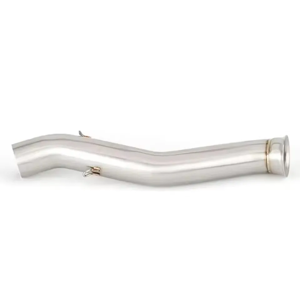 ل KTM 790 890 Adventur 19-25 Adventur 790 890 Escape دراجة نارية العادم الخمار ربط الأنابيب الانزلاق على مع لوحة حماية الكربون #6