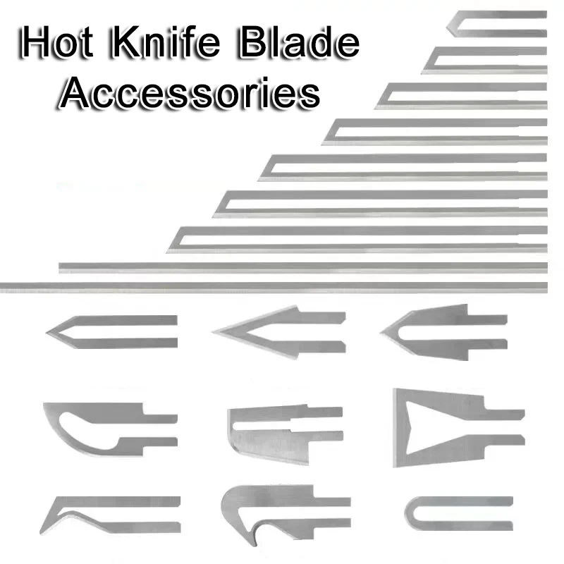 

Electric Heating Knife Foam Cutter Blade Styrofoam Slotting Bendable Blade Electric Hot Knife Nickel Chromium Alloy Spare Blade