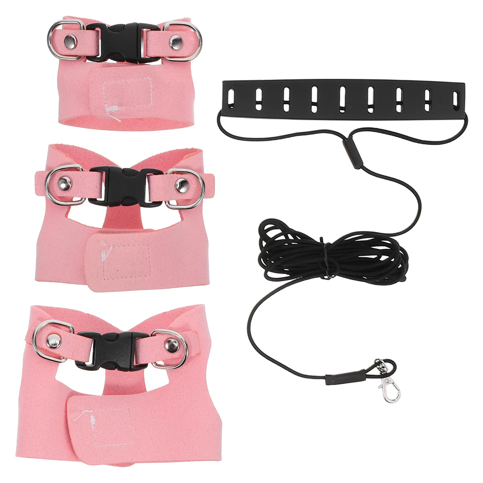

1Set Pet Harness Leash Set Small Animal Harness and Leash Set Comfortable Vest Style Squirrel Hamster Chinchilla Walking Aid