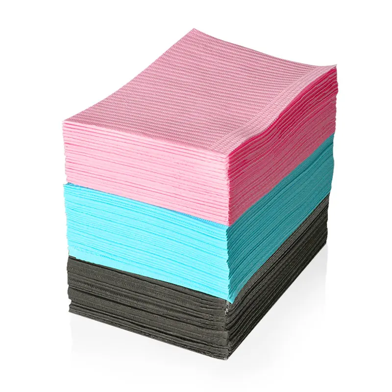 Free Shiping Tattoo Clean Pad Waterproof Disposable Cleaning Wipes TableCloth Cover Patient Dental Napkins Tattoo Bib Accessory