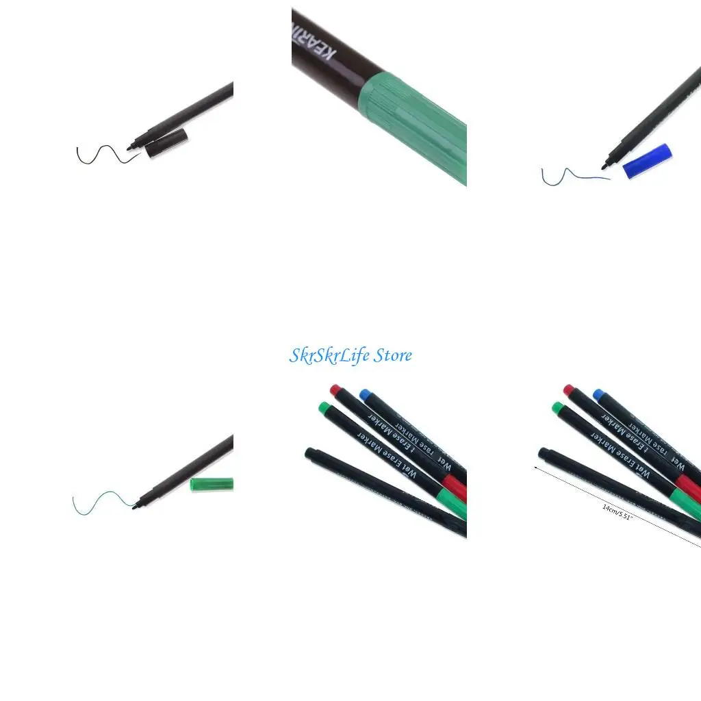 

E65E Circuit Board Marker Pen Disappearing Erasable Marker Pen for Marking