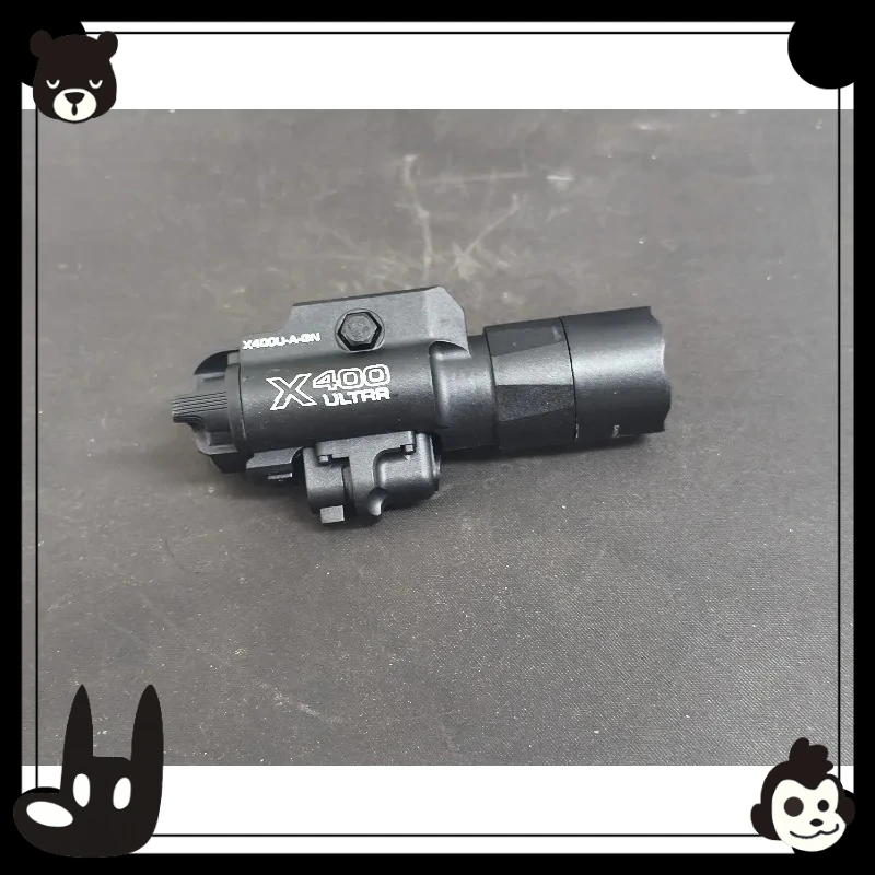 

Тактический стробоскопический фонарь 2026 High Bright X400U с нейлоновым корпусом, совместимый с 20-мм планкой, реальное фото