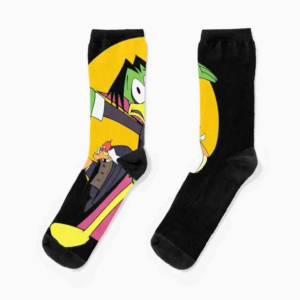 Retro Count Duckula Awesome For Movie Fan Socks anti-slip Stockings man winter Socks For Man Women's