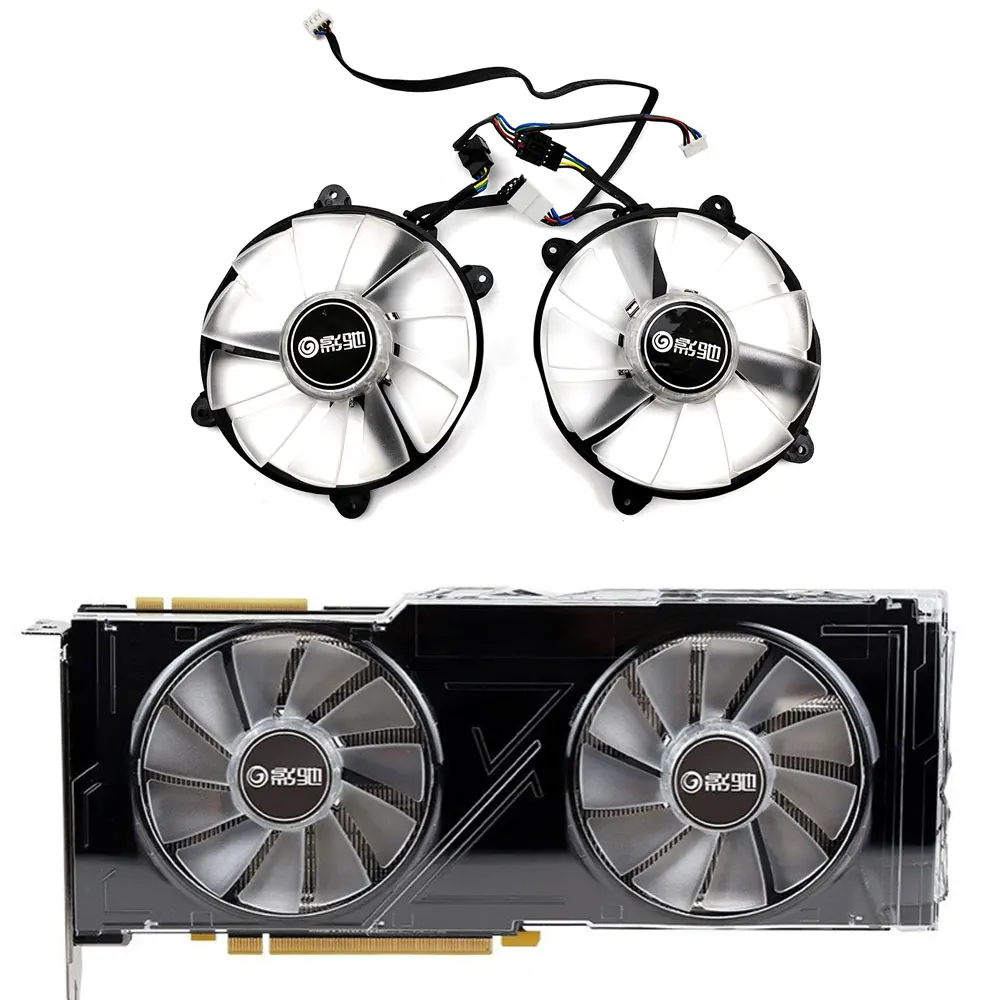 

Original Galaxy RTX2080Ti Starlight graphics card fan suitable for Galaxy RTX2060S 2070 2080 2080TI OC cooling fan