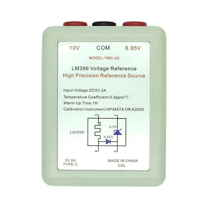 

Classy-LM399 High Precision Voltage Reference Tool Multimeter Verification Instrument Constant Temperature Reference Source