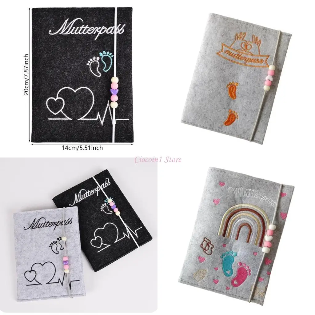 

Y1UB Picture Compatible German Maternity Case Baby Growth Recorder For Hospital And Insurance Card