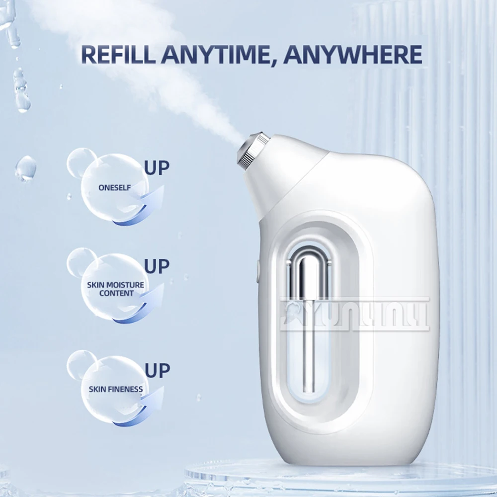 

Yunlin Li Household Portable Handheld Water-Light Oxygen Injection Instrument High-Pressure Nano Spray Facial Hydrating Atomizer