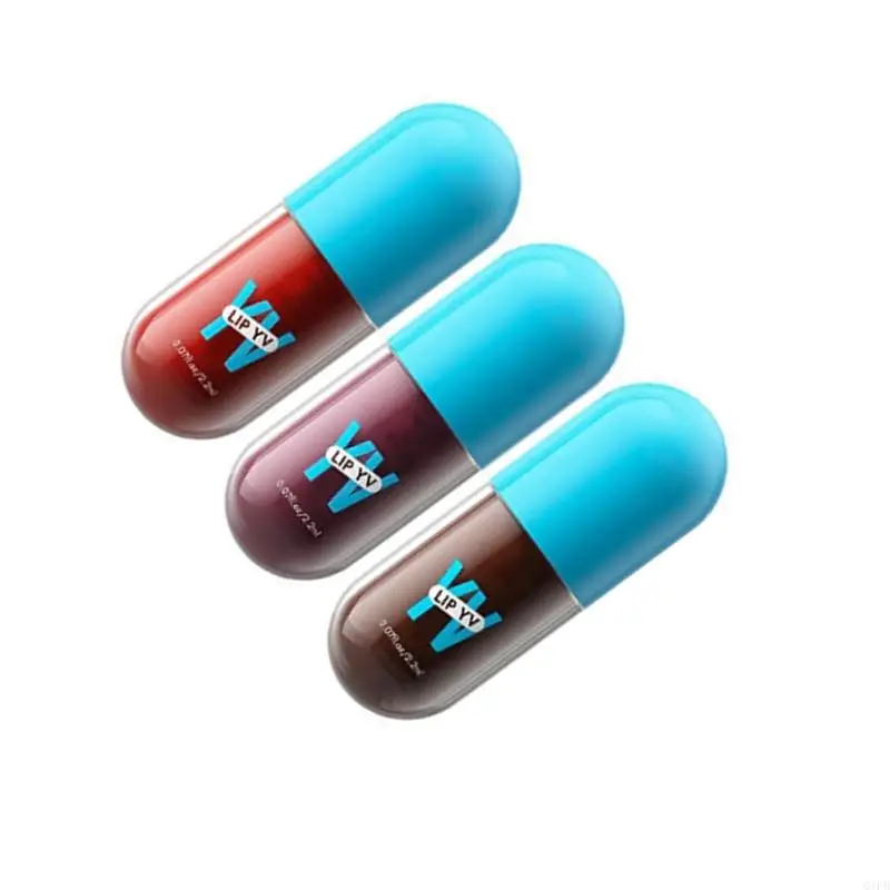 Q1FB getinte lipgloss lipvlek, spiegel hydraterende vloeibare lippenstift, hydraterende getinte lippenbalsem, glanzende lipmake