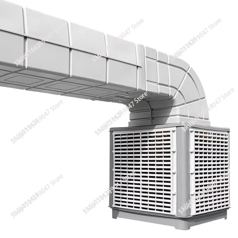Wall-mounted 1.1KW Industrial Air Cooler Factory Refrigeration Equipment Commercial Chiller