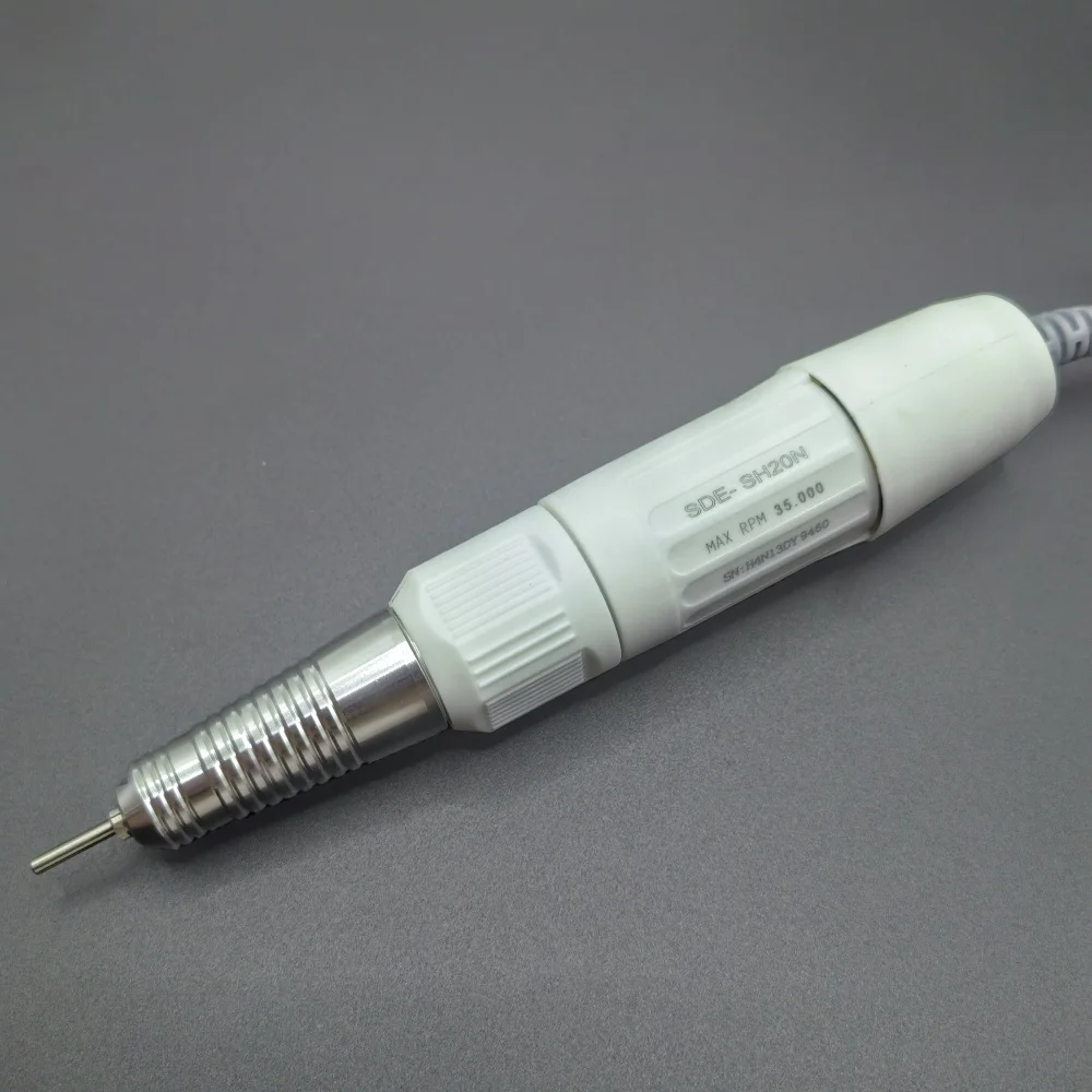 เจาะเล็บไฟฟ้าปากกา 35K SDE SH20N Handpiece เล็บมิลลิ่งสําหรับ Strong 210 207b มาราธอนเครื่องขัดเล็บจับเครื่องมือ