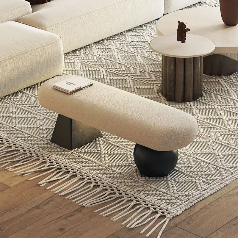 Foot Stool Entryway Relaxing Lazy Living Room Vanity Chair Unique Modern Foot Stool Nordic Designer Tabouret Unique Furniture