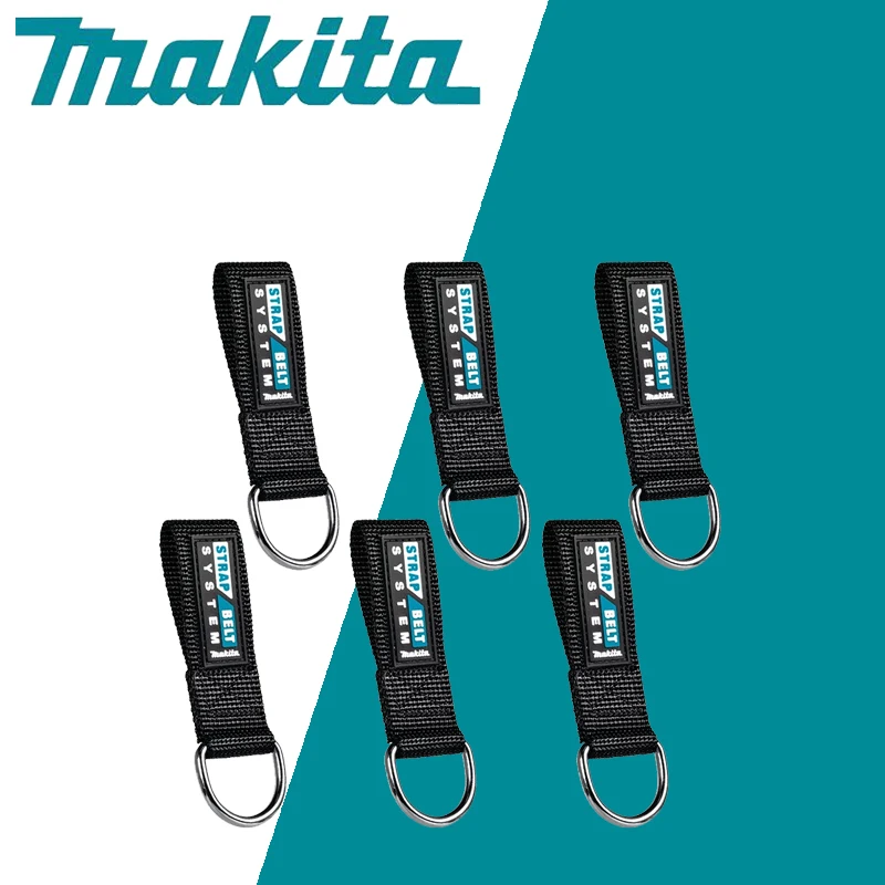 

Makita E-05315 Петля для ремня — упаковка из 6 черных аксессуаров для электроинструментов