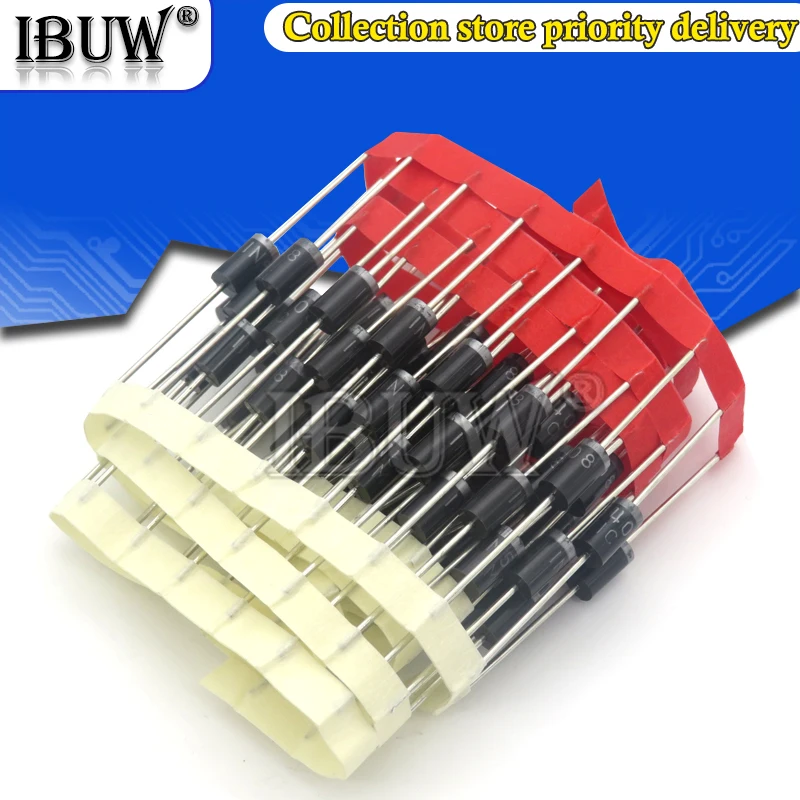 20PCS Schottky Rectifier Diode SR240 SR260 SR360 SR540 SR560 SR2100 SR3100 SR3200 SR5100 SR5150 SR5200 DO-41 DO-27