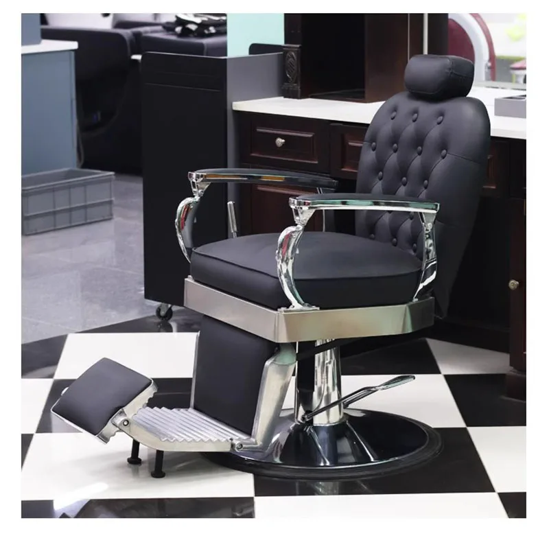 Beauty Aesthetic Furniture Shaving Chairs Barber Armchair Chair Hair Salon Hairstyle Cadeira De Barbeiro Stool Men's Sofa