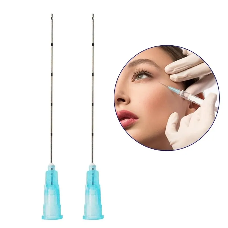 Aktionspreis 50 Stück/Box Einwegkanüle Sterilität stumpfe Kanüle Mikrospitze -Kanüle