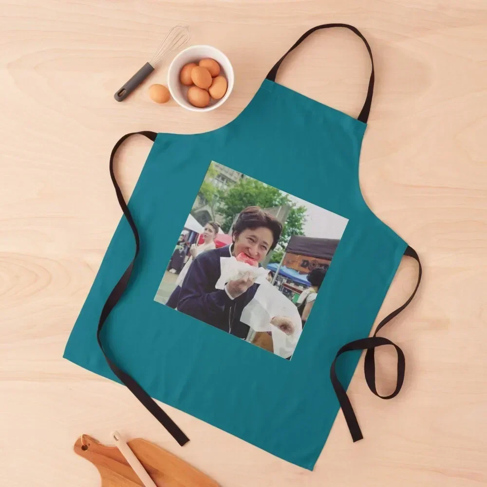 

Araki Eating Donut Classic Apron Custom Cooking Clothes Women's Home Clothes Restaurant Kitchen Equipment Apron