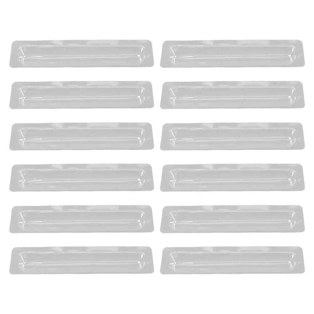 

12Pcs Clock Pointer Protection Boxes Transparent Plastic Covers Sturdy Anti-Scratch Protective Shells for Quartz Wall Clock