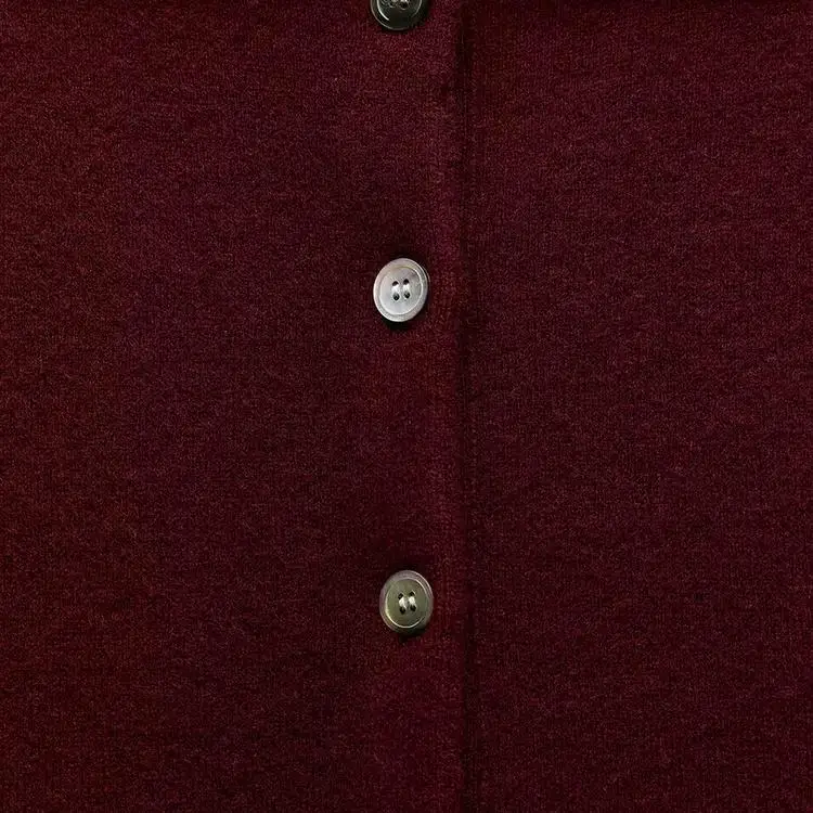 قميص بولو نسائي جديد للخريف والشتاء بأكمام طويلة من مزيج الصوف، تصميم فضفاض بأسلوب الشارع، قطعة علوية محبوكة من ألياف البوليس...