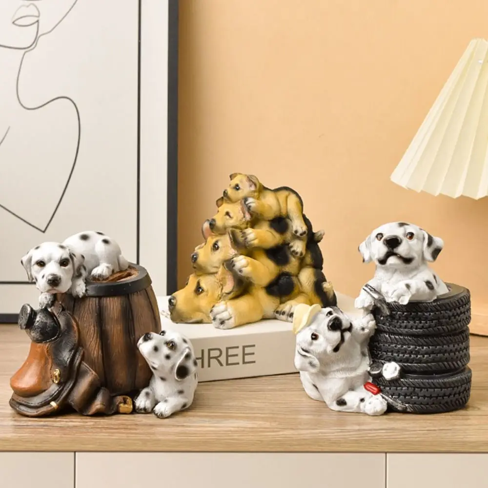 Tirelire pour chien, réservoir d'épargne, grande capacité, boîte d'épargne décorative pour animaux, dessin animé ouvrable, tirelire, jouet pour enfant